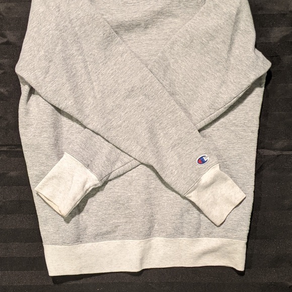 Vintage Champion Gray Crewneck Sweater Size M - Picture 6 of 6